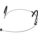 Galaxy Audio HSM8-UBK-4MIXED Black Uni-Directional Dual Ear Headset Microphone with 4 Cables for Mixed Brands