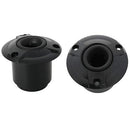 Galaxy Audio SM-DM Anti-Vibration Shock Desk Mount for Gooseneck Microphone with Barrel Base