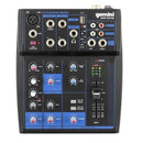 Gemini GEM-05USB Professional 5-Channel Bluetooth Audio Mixer