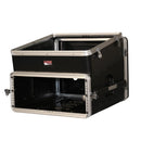 Gator Grc 10X4  Ata Molded Pe Slant Top Console Rack 10U Top 4U Bottom - Red One Music