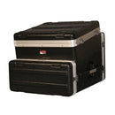 Gator Grc 10X4  Ata Molded Pe Slant Top Console Rack 10U Top 4U Bottom - Red One Music