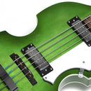 Hofner Ignition Pro Violin Bass - Green transparent