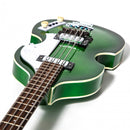 Hofner Ignition Pro Violin Bass - Green transparent