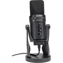 Samson GTRACKPRO G-Track Pro USB Microphone with Built-In Audio Interface (Black) - Red One Music