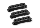Seymour Duncan 11800-01-B Strat Cover Noir Lot de 3 avec Logo