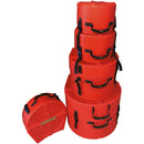 Hardcase Hprockfusr 5 pièces Rock / Fusion Drum Case (rouge)