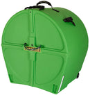 Hardcase HNP26BLG 26" Bass Drum Case With Wheels (Light Green)