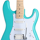 Kramer FOCUS Series Electric Guitar (Teal)