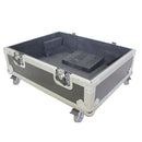 ProX X-RCF-HDL6ALAX2W Line Array Flight Case for 2 RCF HDL6-A Speakers W/Wheels - Red One Music