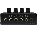 Mackie Hm-4 4-Way Headphone Amplifier 4-Way Headphone Amplifier - Red One Music
