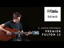 D'Angelico PREMIER FULTON Series 12-String Acoustic Electric Guitar (Mahogany Satin)