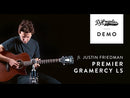 D'Angelico PREMIER GRAMERCY Series Acoustic Electric Guitar (Aged Mahogany)