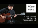 D'Angelico PREMIER TAMMANY Series Acoustic Electric Guitar (Aged Mahogany)