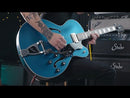 Guild X-175 MANHATTAN Special Hollow Body Electric Guitar (Malibu Blue)
