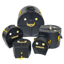 Hardcase HROCK1 5 pièces Rock Drum Case Set (HN14S, 12T, 16ft, 18ft, 24b)