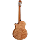 Luna HT EXM NYL High Tide Exotic Acoustic/Electric Guitar (Satin Natural)