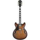 Ibanez AS93FML-VLS Artcore Expressionist Semi Hollow Left Hand-Violin Sunburst - Red One Music