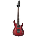 Ibanez S521-BBS Saber S Mahogany Body-Blackberry Sunburst - Red One Music