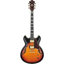 Ibanez AS113BS AS Artstar Series Semi Hollow-Body Electric Guitar (Brown Sunburst)