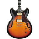 Ibanez AS113BS AS Artstar Series Semi Hollow-Body Electric Guitar (Brown Sunburst)