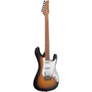 Guitare électrique Ibanez Andy Timmons Signature Series ATZ10PSTM avec micros DiMarzio® - Sunburst Matte