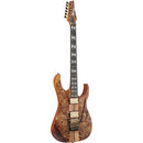 Ibanez RG Premium Series RGT1220PBABS Guitare électrique avec micros DiMarzio - Antique Brown Stained Flat
