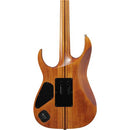 Ibanez RG Premium Series RGT1220PBABS Guitare électrique avec micros DiMarzio - Antique Brown Stained Flat