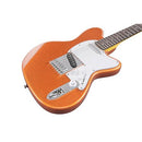 Ibanez Yvetter Young Signature Series YY20OCS Guitare électrique avec micros Seymour Duncan - Orange Cream Sparkle