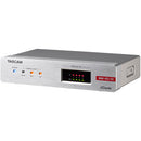 Tascam MM-4D/IN-X 4-Channel Mic/Line Input Dante Converter with Built-In DSP Mixer - Red One Music