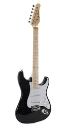 Jay Turser JT-100-BK Guitare électrique noire classique à double pan coupé