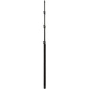 K&M 23765 4-Piece Aluminum Microphone Boompole (Black, 10.6') - Red One Music