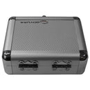 Odyssey KCC2PR2SD KROM Series Silver Diamond PRO2 Case for Two Turntable Needle Cartridges