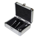 Odyssey KCC2PR2SL KROM Series Silver PRO2 Case for Two Turntable Needle Cartridges