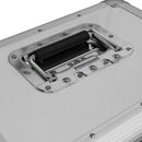 Odyssey KLP2SIL KROM Series Stackable Record/Utility Case for 70 12″ Vinyl Records & LPs (Silver)