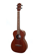 Bois LHUB-MM Série Acajou Ukulélé Baryton à Dos Arqué