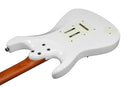 Ibanez LM1LWH Luca Mantovanelli Signature Electric Guitar (Luna White)