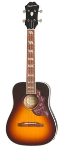 Epiphone EUKTHB Hummingbird Inspired Tenor Ukulele (Tobacco Burst)