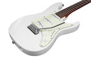 Ibanez LM1LWH Luca Mantovanelli Signature Electric Guitar (Luna White)