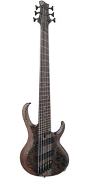Ibanez BTB806MSTGF BTB Bass Workshop 6-String Multi Scale Electric Bass With Hardshell Case (Transparent Gray Flat)
