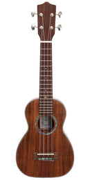 Leho LHUS-ASAK Ukulélé soprano tout en acacia massif