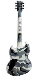 Guitare électrique ESP E-II VIPER (camouflage urbain)