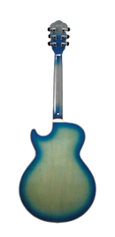 Ibanez GB10EMJBB George Benson Signature Hollow Body Electric Guitar (Jet Blue Burst)