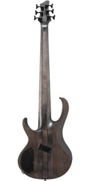 Ibanez BTB806MSTGF BTB Bass Workshop 6-String Multi Scale Electric Bass With Hardshell Case (Transparent Gray Flat)