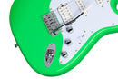 Kramer KF21NGCT Focus VT-211S Guitare électrique Vert fluo