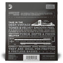 D'Addario ETB92M XL Nylon Tapewound Bass Guitar Strings Medium Scale 50-105