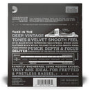 D'Addario ETB92S XL Nylon Tapewound Bass Guitar Strings Short Scale 50-105