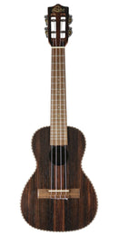 Leho LHUC-ALEB Ukulélé de concert en ébène avec dos en arc