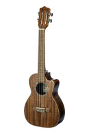 Leho LHUT-ASAK-CE Ukulélé ténor en acacia massif avec électronique et pan coupé