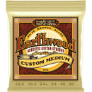 Ernie Ball 2005EB Earthwood Custom Medium 80/20 Cordes pour guitare acoustique – 12,5-56