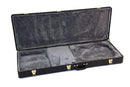 Yorkville YEC-6HDBL Rectangular Hardshell Doubleneck Electric Guitar Case